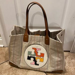 Tory Burch Ella Canvas Tote